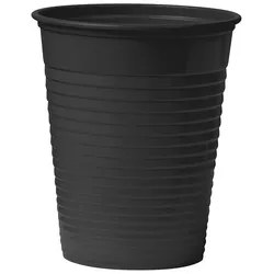 3000 Kunststoffbecher Unigloves - Kunststoff - schwarze Einwegbecher