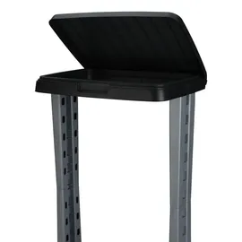 Mojawo Müllsackständer 120 l Schwarz