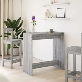 vidaXL Bartisch 102 x 50 x 103,5 cm Grau