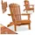 CASARIA Sonnenliege 85 x 69 x 93 cm Braun