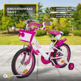ACTIONBIKES MOTORS Daisy 16 Zoll rosa/pink
