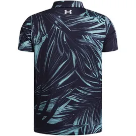 Under Armour Matchplay Printed Polo blue white 411 XL