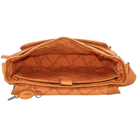 GREENLAND Nature Nature Messenger Leder 39 cm Laptopfach braun
