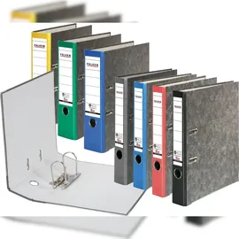 Falken Ordner Recycling 8 cm DIN A4 gelb