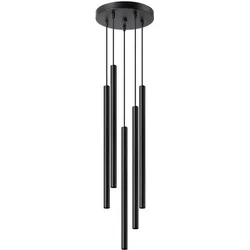 Pendelleuchten PASTELO 5P schwarz
