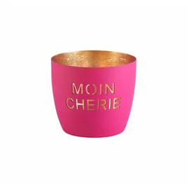 Giftcompany Windlicht Madras Moin Cherie Eisen Gold/Lila