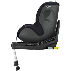 Avova Sperber-Fix 61 Reboard Kindersitz (ca. 3 Mon. bis 4 Jahre), Avova:Pearl Black