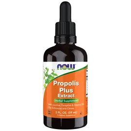 NOW Foods Propolis Plus Extrakt Tropfen 60 ml