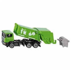 Siku Spielzeug-Müllwagen 1:87 grün