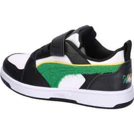 Puma Rebound V6 Lo Super White/Archive Green/Black 29