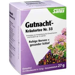 Gutnacht Kräutertee Nr.33 Salus Filterbeutel