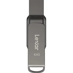 Lexar JumpDrive Dual Drive D400 (64 GB, USB C, USB A), USB Stick, Grau
