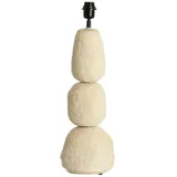 Light & Living Lampenfuss, Braun, Papier, Rund, 22x52x22 cm, CE, Lampen & Leuchten, Innenbeleuchtung, Lampenfüße