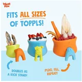West Paw Antischlingnapf Dog Spielzeug Toppl Stopper" blau,