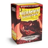 Dragon Shield Classic Standard Size Sleeves 100Pk - Crimson