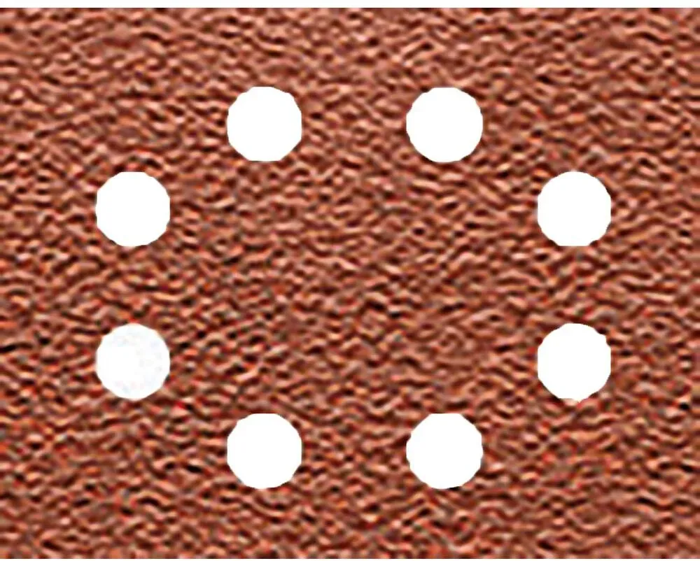 Klett-Schleifpapier DeWalt 8-fach gelocht K220 115x140mm VPE: 25 Stück