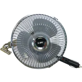 HP Autozubehör Metall Ventilator 12 cm Standventilator Silber