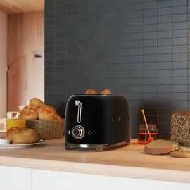 Smeg TSF01BLMEU Schwarz / Matt