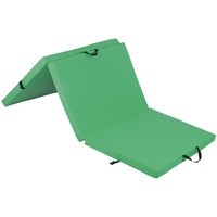 NAVAS Gymnastikmatte Faltbar Turnmatte (195x100cm), Fallschutzmatten Indoor Turnmatte Kinder - Turnmatten, Turnmatte für Zuhause, Turnmatte Klappbar, Weichbodenmatte, Turn Matte