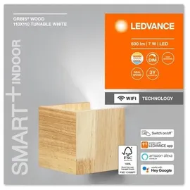 LEDVANCE - dimmbare LED-Wandleuchte SMART+ Wi-Fi - Beige