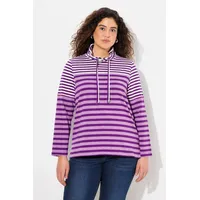 Ulla Popken Longsleeve in dunkles violett | Gr.: 46-48