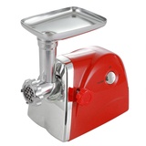 Fleischwolf Elektrisch Rot 2800W Elektrischer Fleischwolf Edelstahl Hackfleisch Wurstmaschine Meat Grinder Fleischkutter Küchengerät