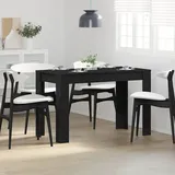 Stabli Möbel Esstisch Schwarz Eichen-Optik 120x60x76 cm Holzwerkstoff Küchentisch für 2-4 Personen Klassisches3340324 - Schwarz