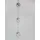 Formano Fensterdeko Hänger Yin-Yang 114cm Silber Metall Fensterschmuck Hängedeko