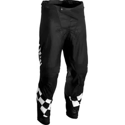 Thor Hallman Differ Cheq, Textilhose - Schwarz/Weiß - 32