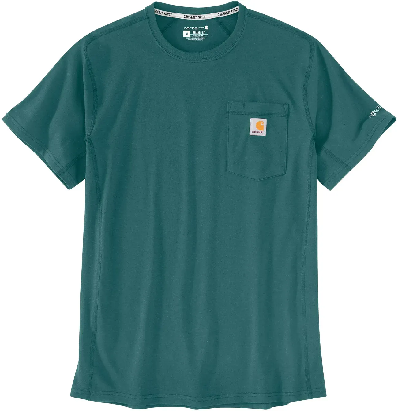 Carhartt Force Relaxed-Fit, t-shirt - Turquoise (Hl5) - M