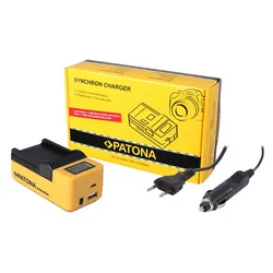 PATONA Synchron USB Ladegerät für Sony NP-BX1