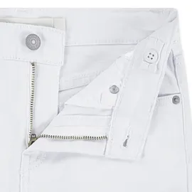 Levi's 5-Pocket-Jeans LEVI'S KIDS "LVG WIDE LEG JEANS", Mädchen, Gr. 10 (140), N-Gr, hellweiß, Denim/Jeans, Obermaterial: 98% Baumwolle, 2% Elasthan, lang, Jeans 5-Pocket-Jeans, mit weitem Bein - for GIRLS