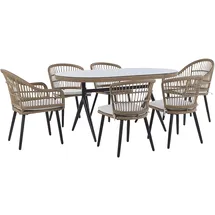 Beliani Gartentisch Set ALIANO II