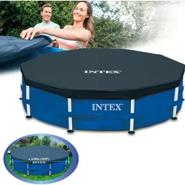 Intex Poolabdeckung blau Ø 305 cm