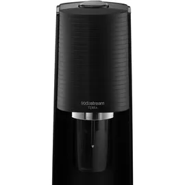 Sodastream Terra black + PET-Flasche 0,5 l + 2 PET-Flaschen 1 l + Zylinder