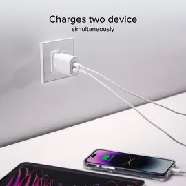 SBS Tetrpd20w Ladegerät De Mobilgerät Smartphone, Tablet Whitecurrent Alternfast Charge Indoor