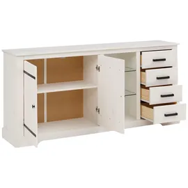 OTTO home Sideboard 170 x 80 x 35 cm Weiß