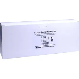 Medenta Mullbinden elastisch 6 x 4 cm 20 St.