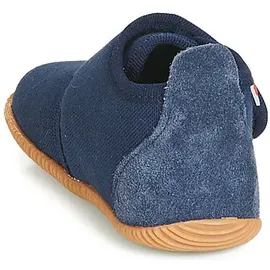 Giesswein Pantoffeln Kinder STRASS SLIM FIT in Blau