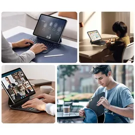 DUX DUCIS MK Series Keyboard Case für iPad Pro 11" (2024) Schwarz