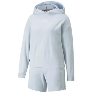 Puma Damen Sweatanzug Loungewear Shorts Suit 847459-21 S - Arctic Ice - S