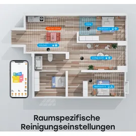 Zaco A10 Pro Saug-/Wischroboter inkl. Absaugstation (502064)