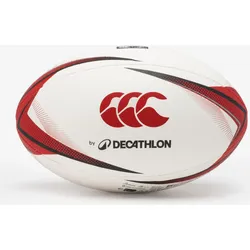 Rugby Ball Spielball Grösse 5 - DECATHLON Canterbury schwarz/rot 5