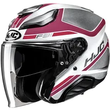 HJC Helmets F31 Ceron grau/pink/rot/weiß M