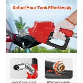 Vevor Dieselkraftstofftank 440 L Rot