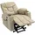 CLP Sessel Andover Kunstleder creme