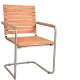 Garden Pleasure Freischwinger Denver 2er-Set Teak FSC®