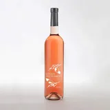 Edition Wattenmeer, Motiv: Säbelschnäbler, Rotling von der Mosel in Gravur-Flasche, INKLUSIVE geschmackvoller Geschenkverpackung.