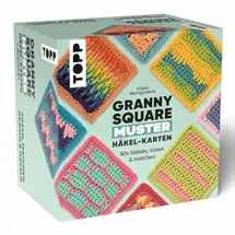 TOPP Granny Square Muster Häkel-Karten (Deutsche Ausgabe):