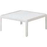 Beliani Garten Beistelltisch 69 x 69 x 32 cm Beige